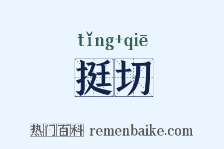 挺切是什么意思的图片